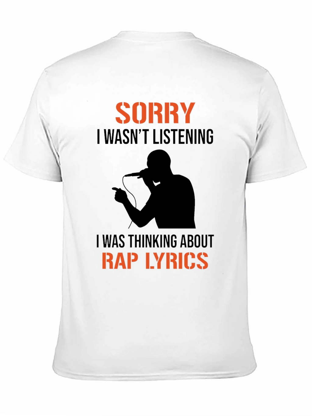 Funny Rap Lyrics T-Shirt