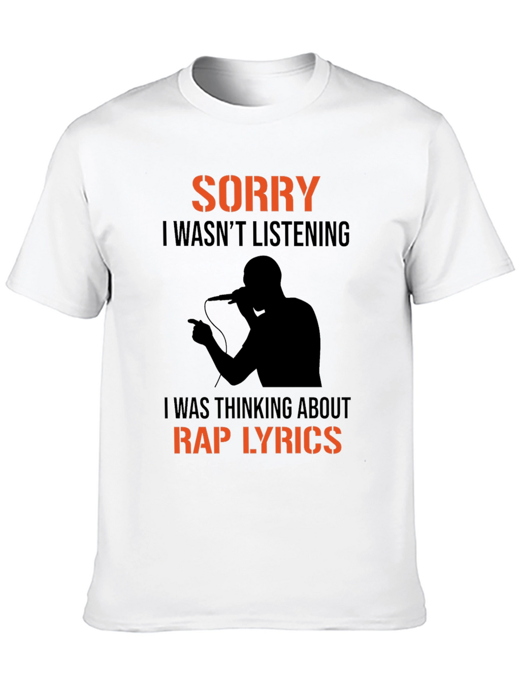 Funny Rap Lyrics T-Shirt