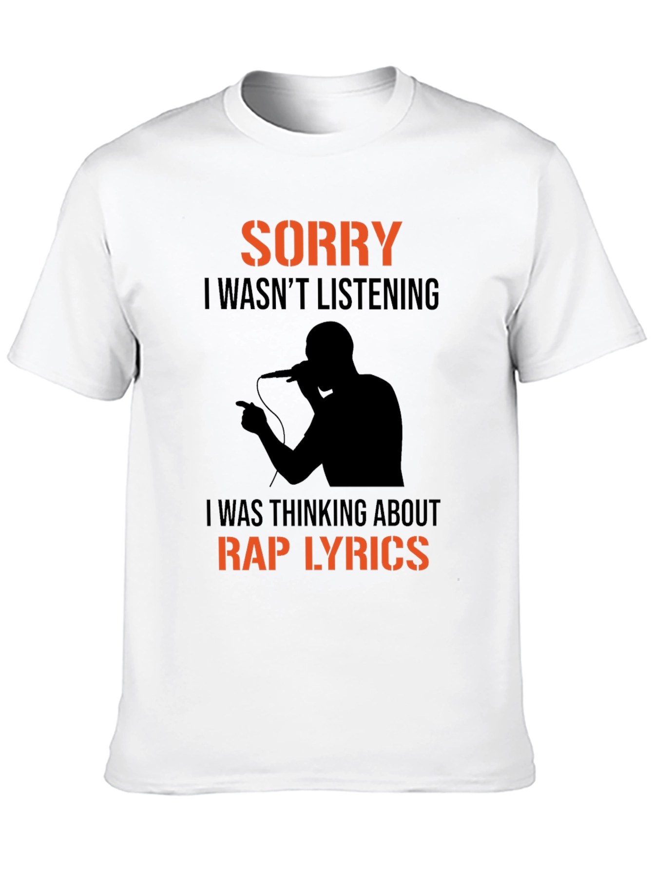 Funny Rap Lyrics T-Shirt