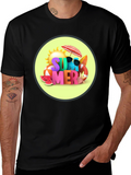Summer Vibes Black T-Shirt