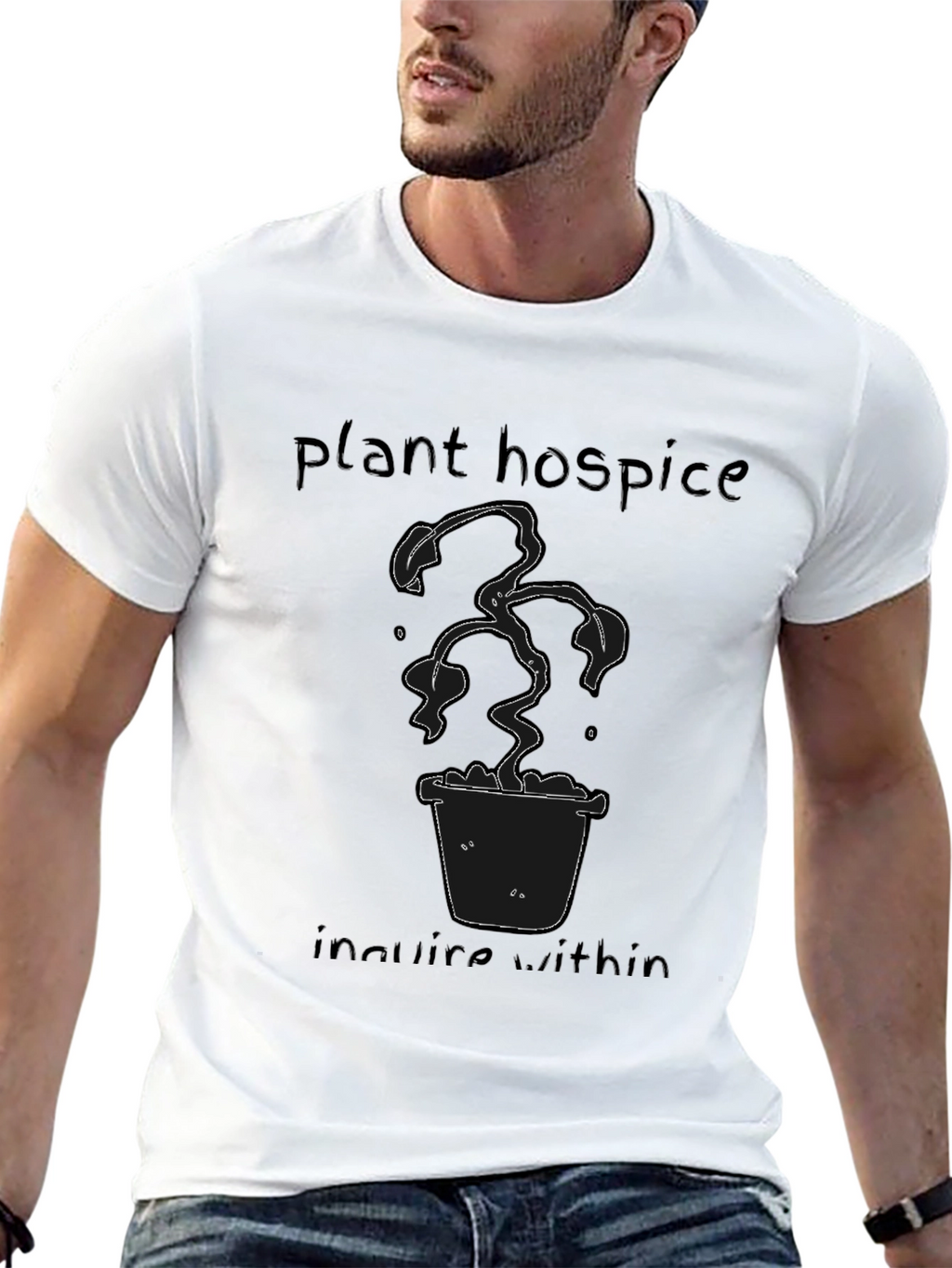 Plant Hospice Tee - Funny Plant Lover T-Shirt