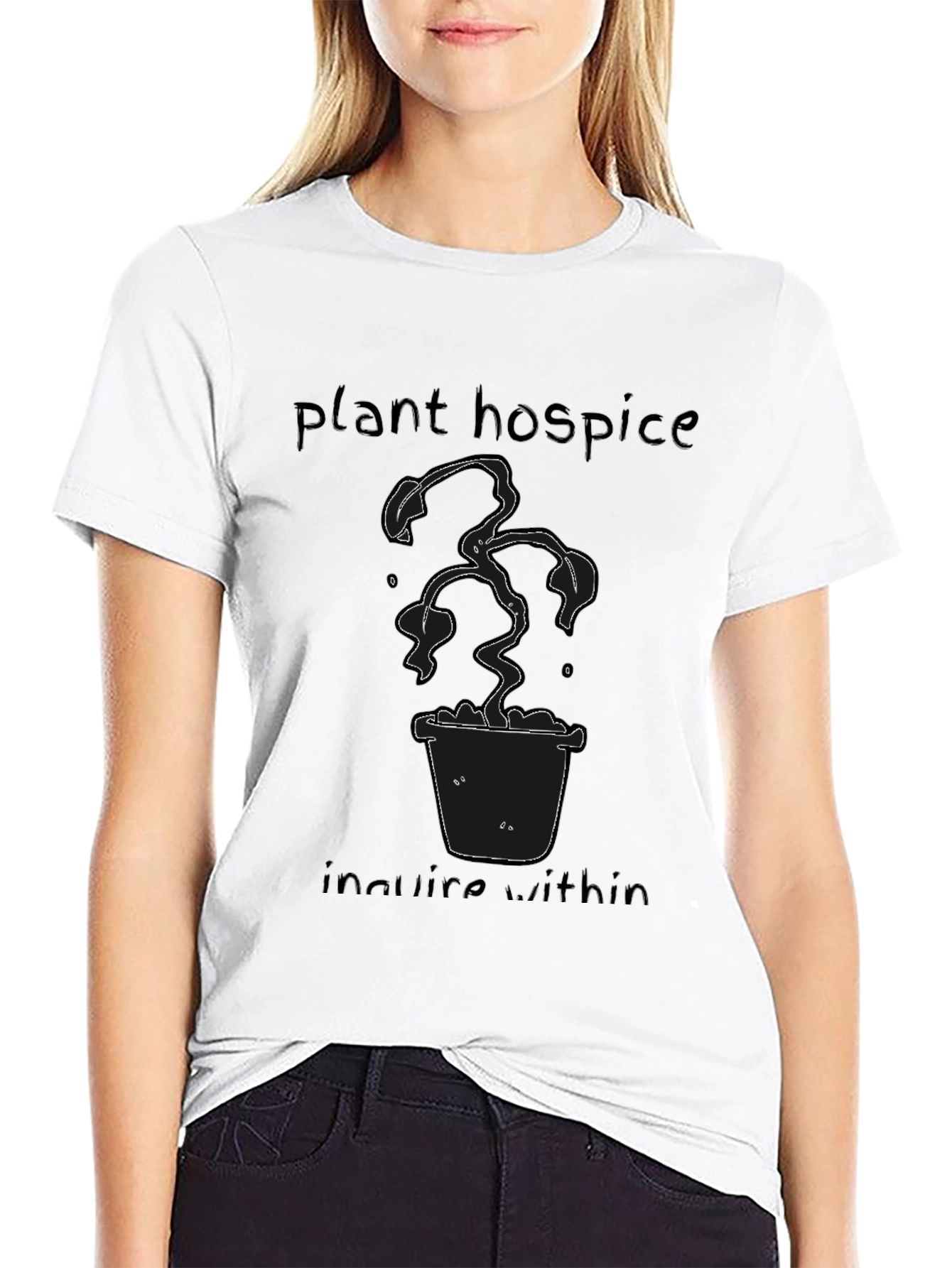 Plant Hospice Tee - Funny Plant Lover T-Shirt