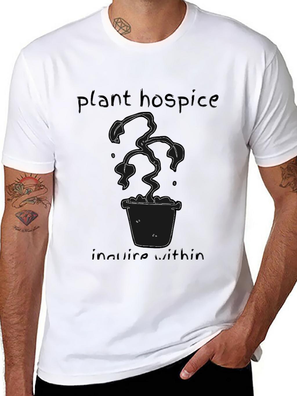 Plant Hospice Tee - Funny Plant Lover T-Shirt