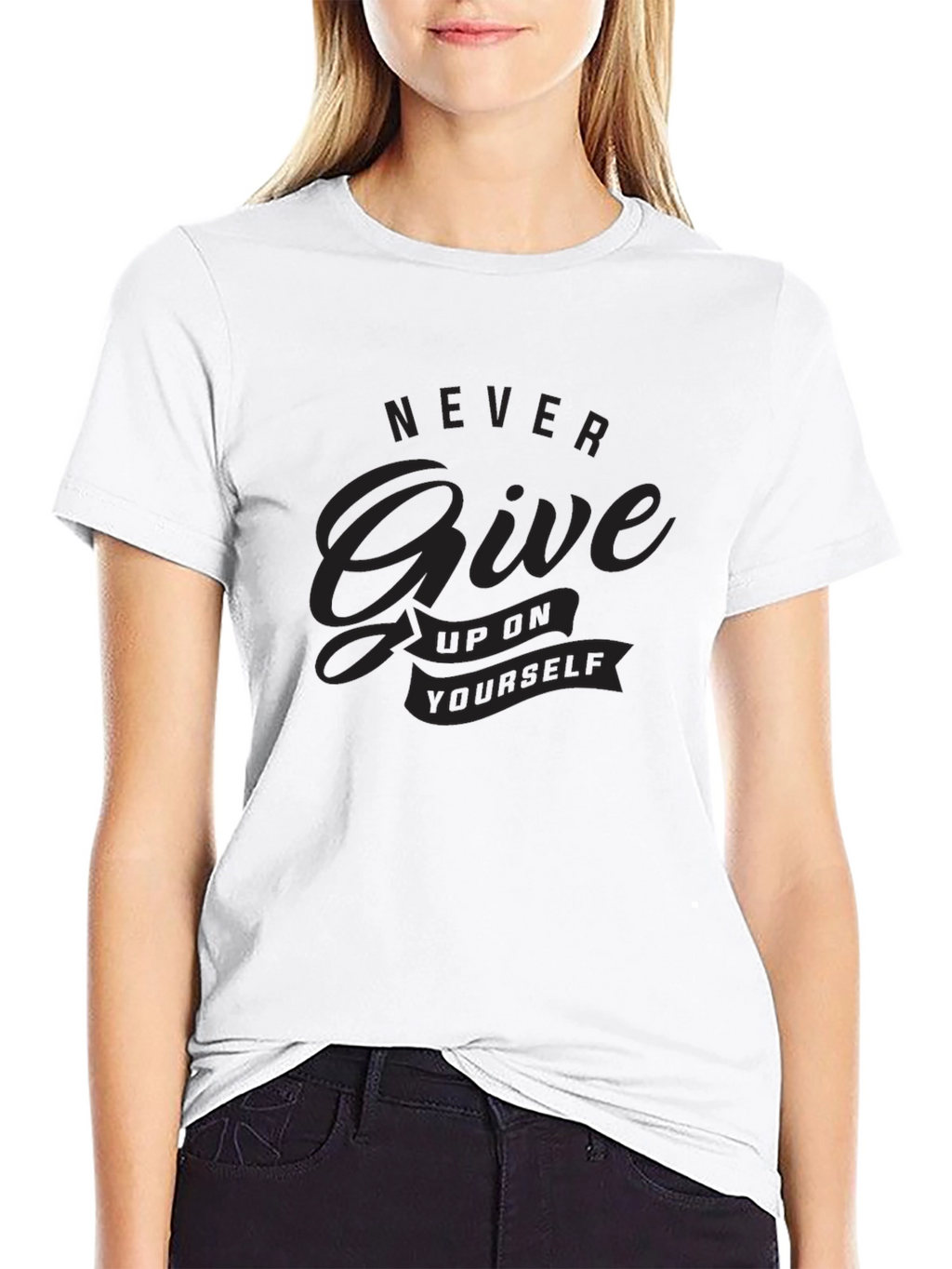 Motivational Never Give Up T-Shirt