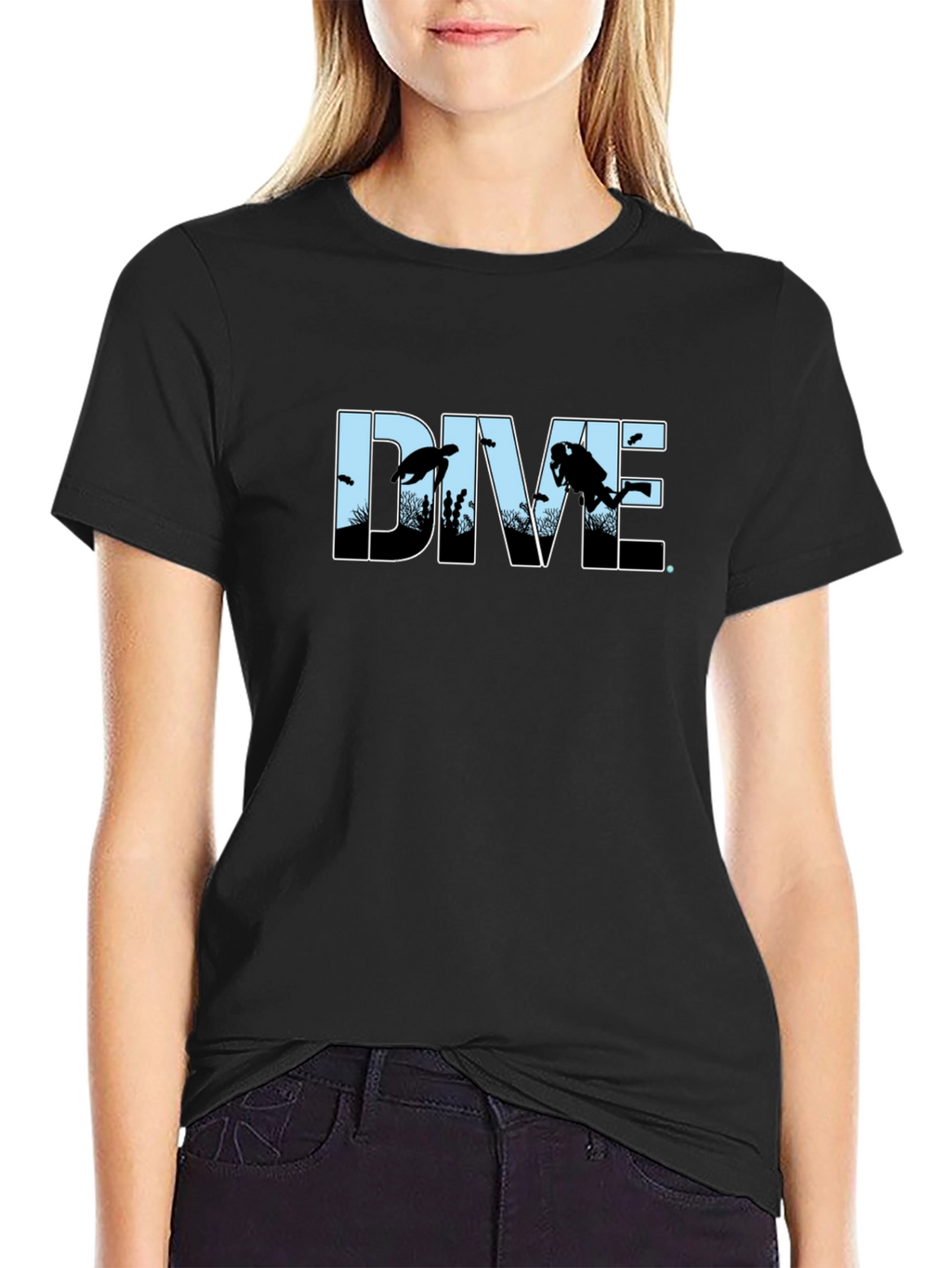 Dive Graphic Print T-Shirt