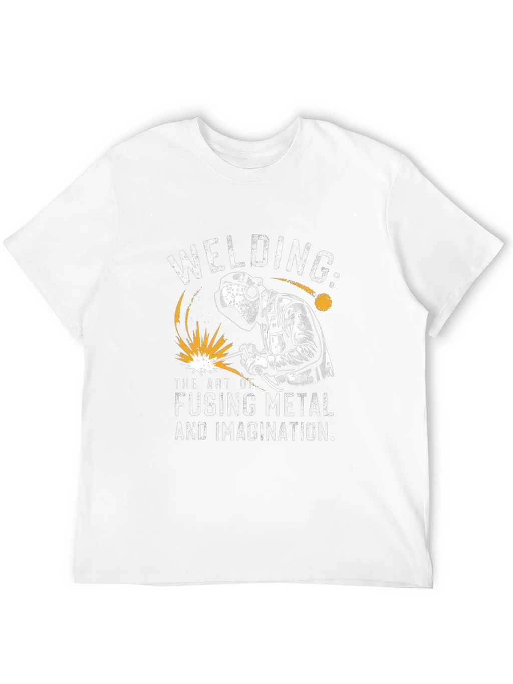 Welding T-Shirt: Art of Fusing Metal & Imagination