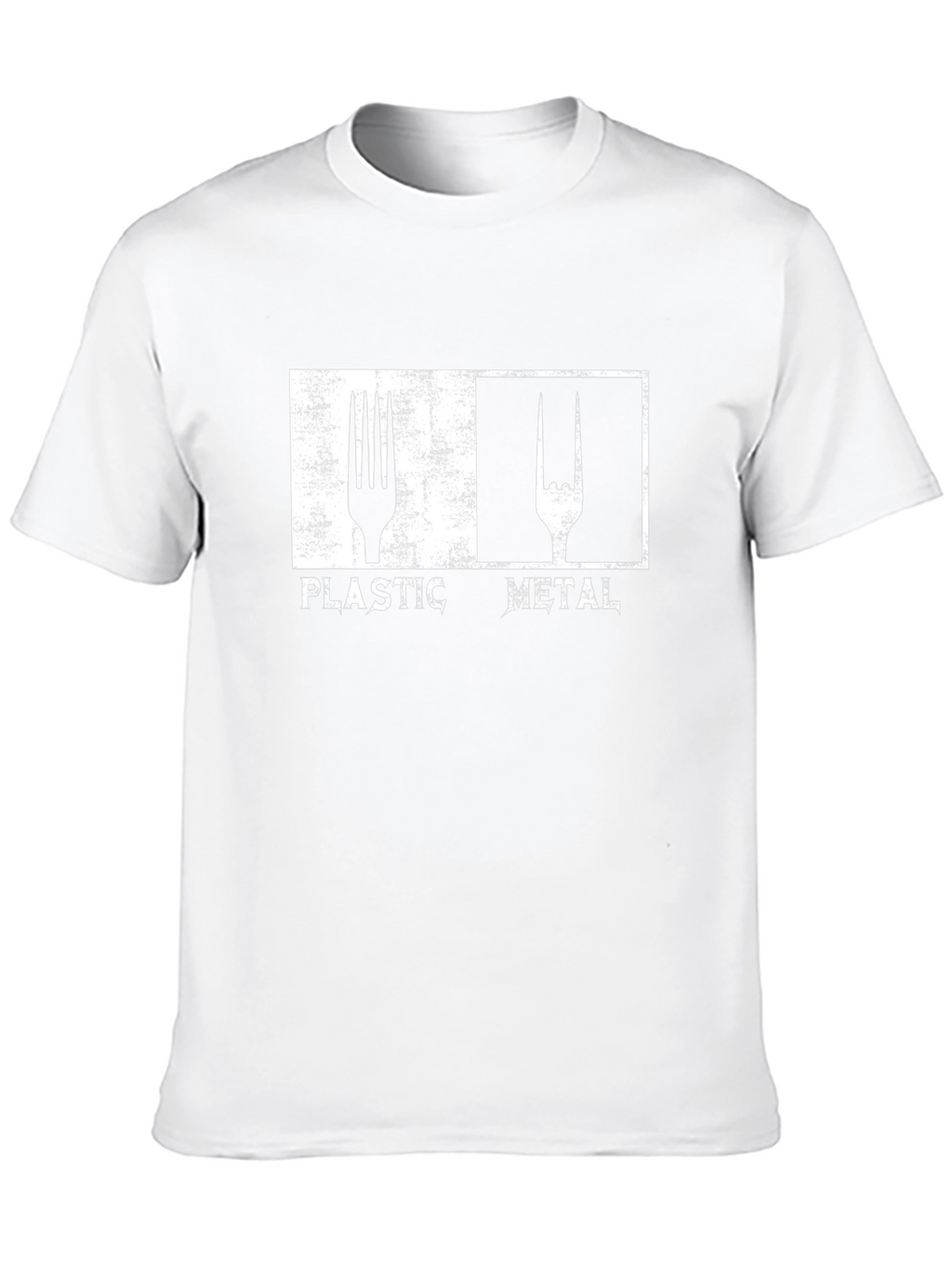 Plastic Metal Graphic T-Shirt - Music Lover Tee