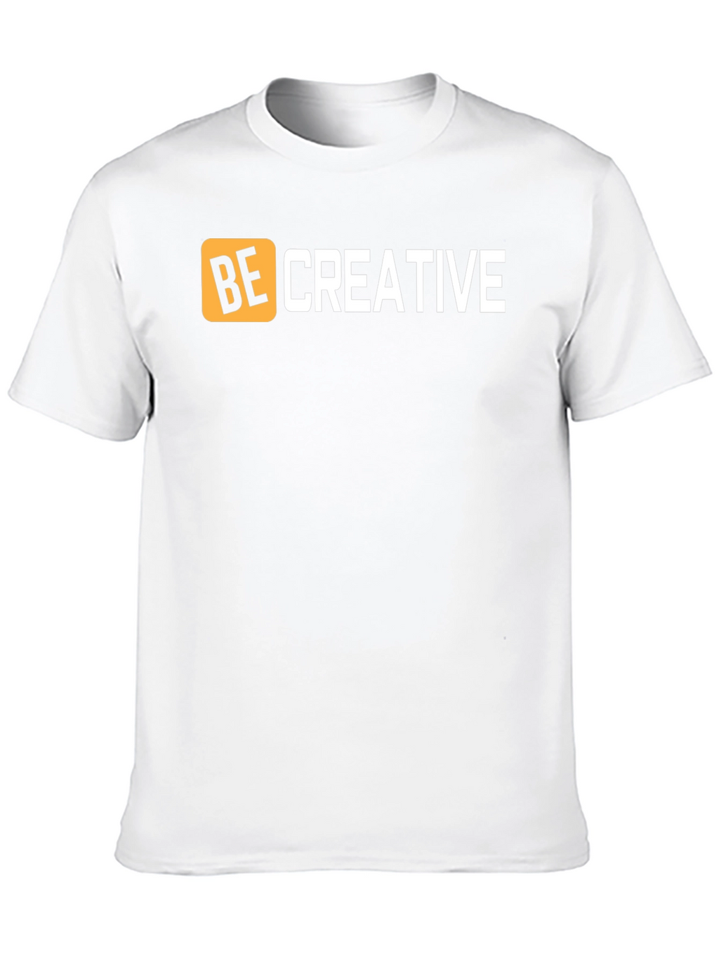 Be Creative Graphic Tee - Black
