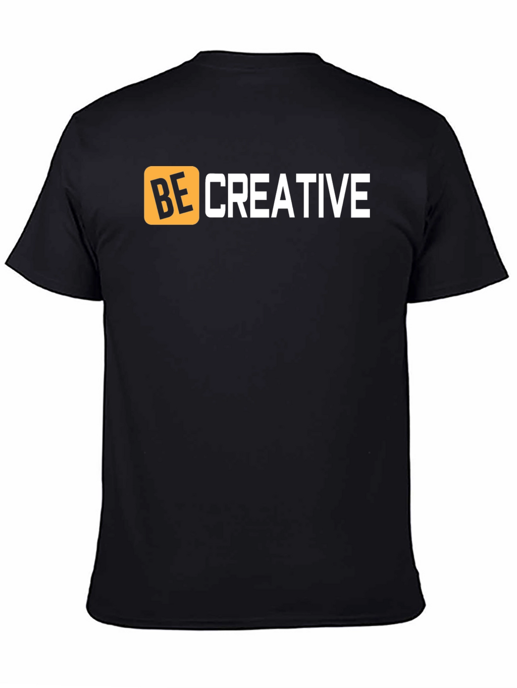 Be Creative Graphic Tee - Black