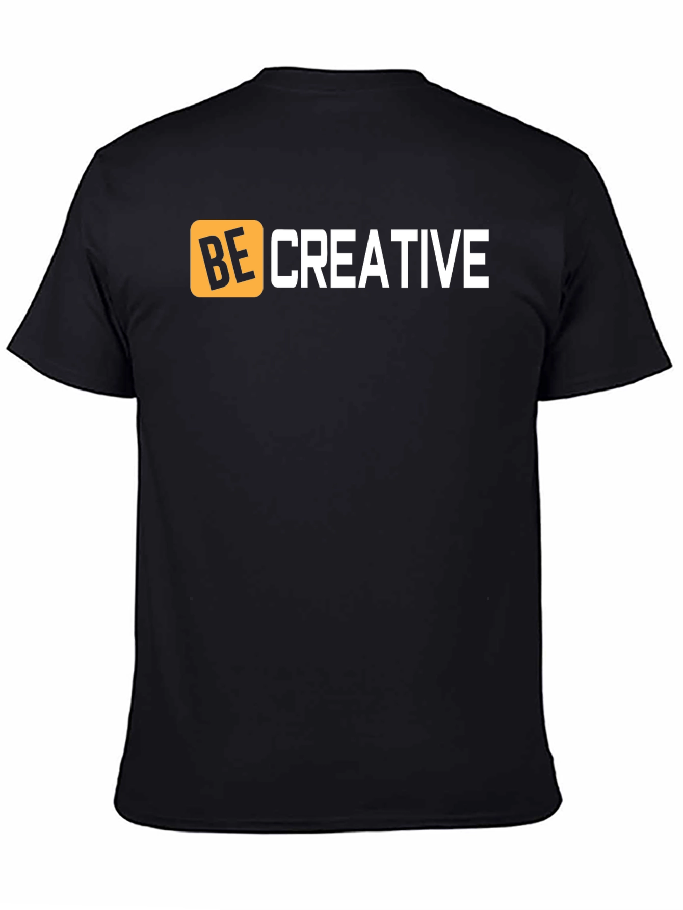 Be Creative Graphic Tee - Black