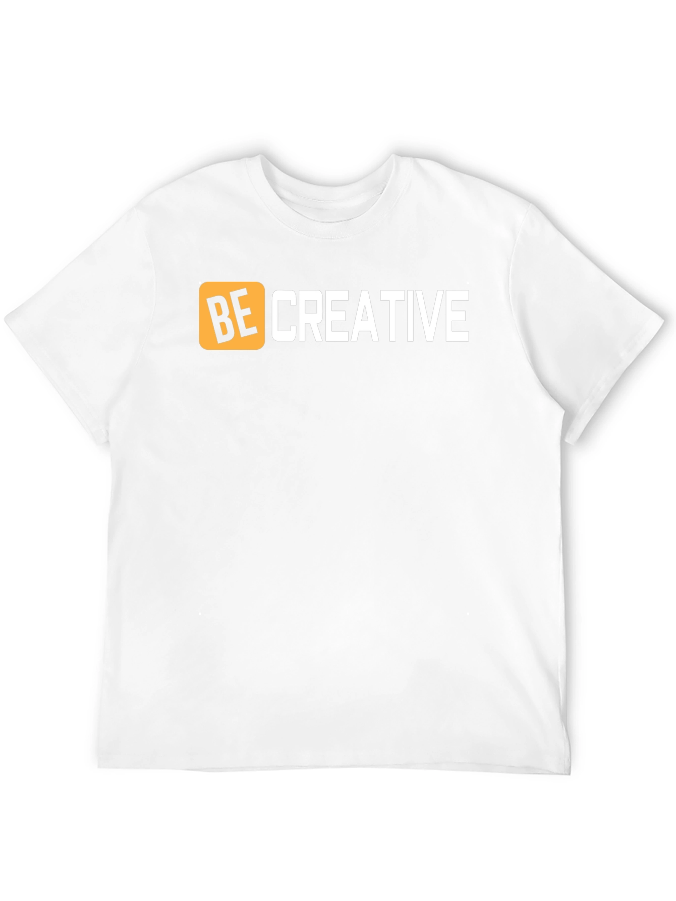 Be Creative Graphic Tee - Black
