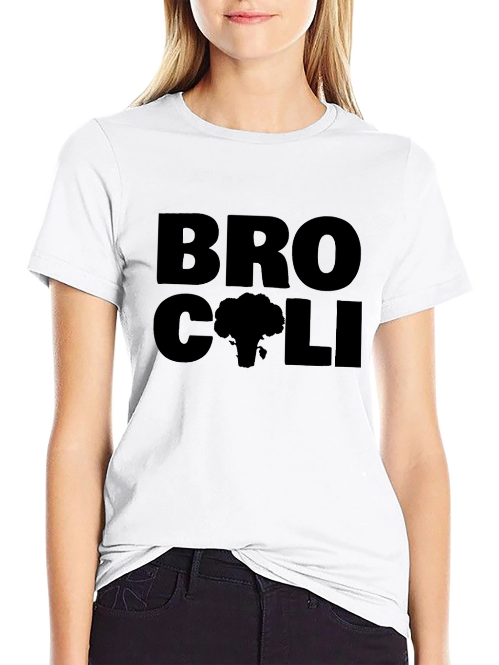 Bro-Coli Black Graphic Tee