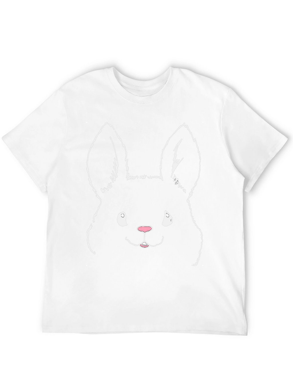 Bunny Graphic T-Shirt - Black