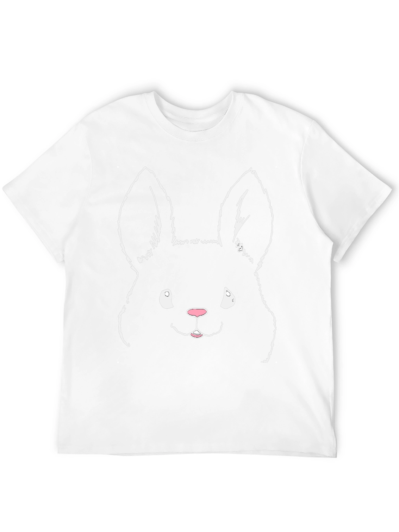 Bunny Graphic T-Shirt - Black