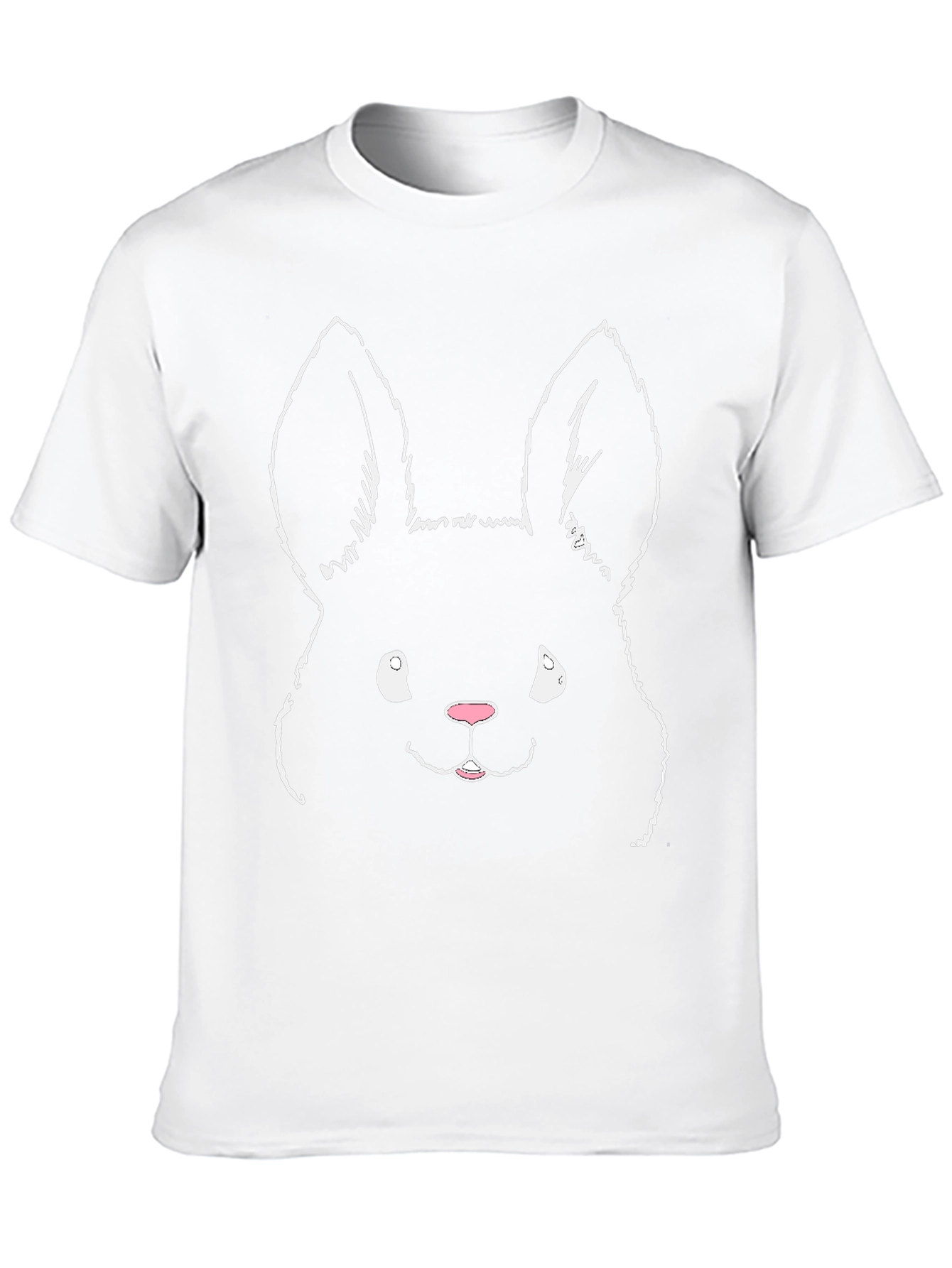 Bunny Graphic T-Shirt - Black