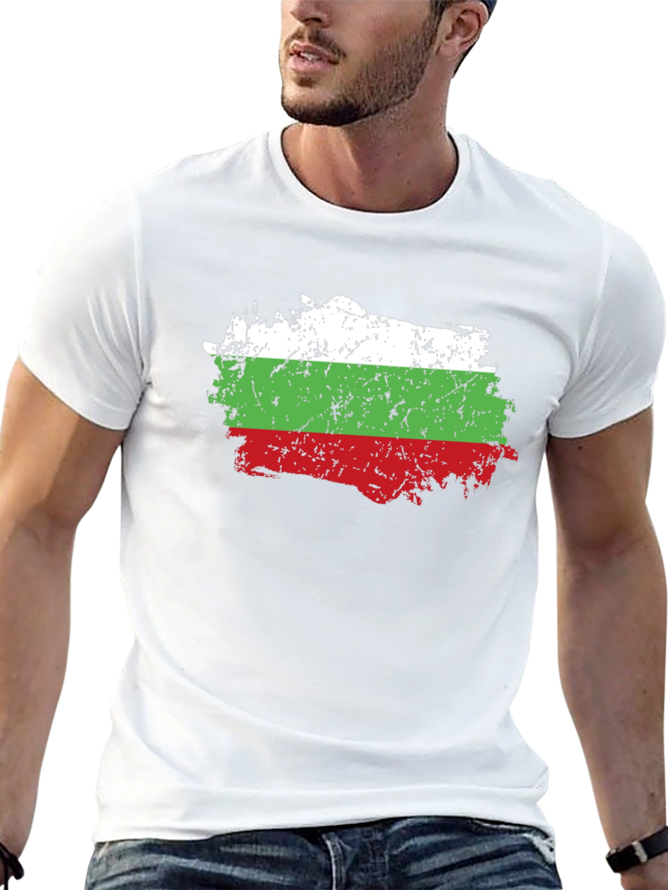 Bulgaria Flag Grunge T-Shirt | Patriotic Pride