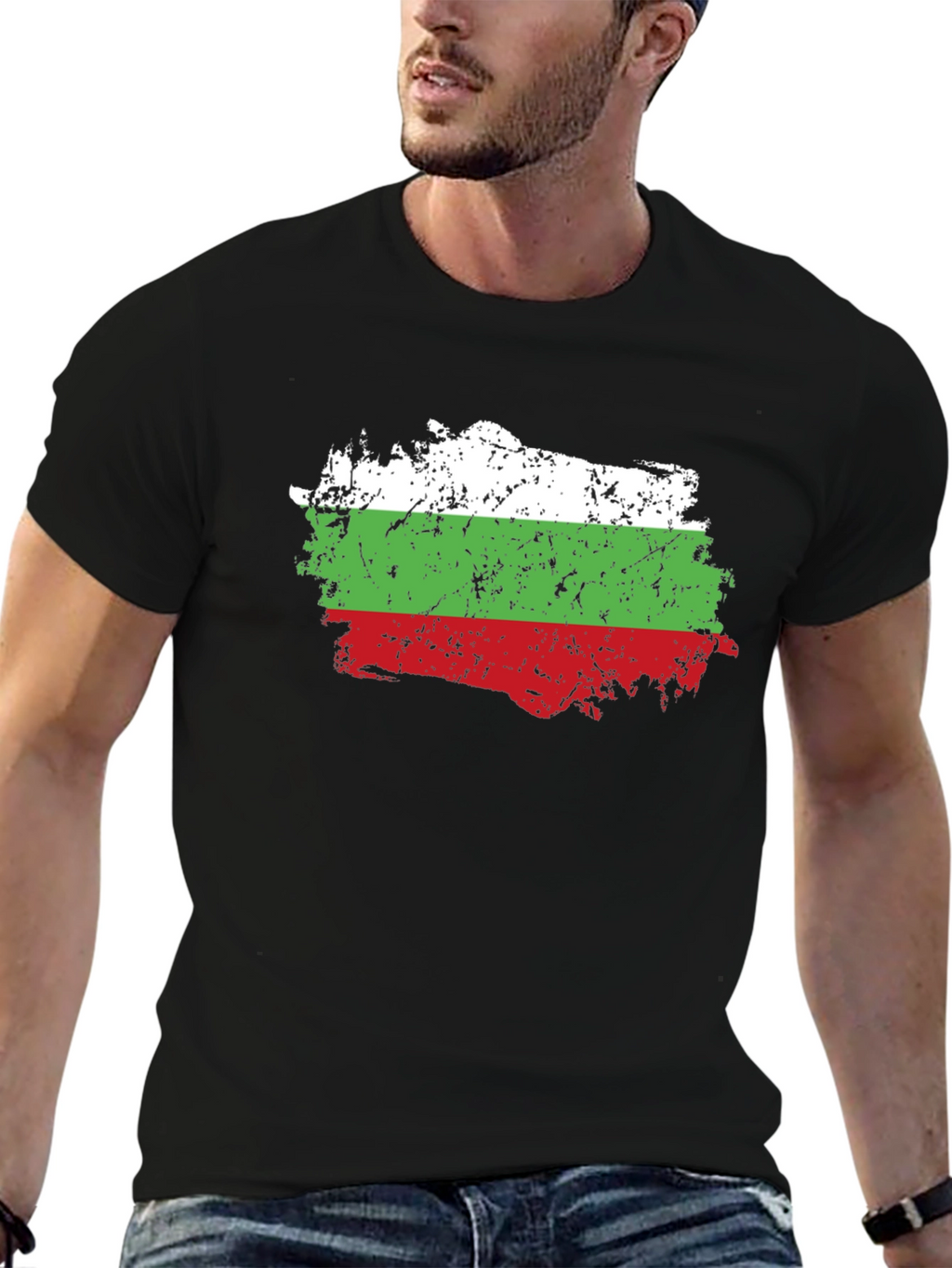 Bulgaria Flag Grunge T-Shirt | Patriotic Pride