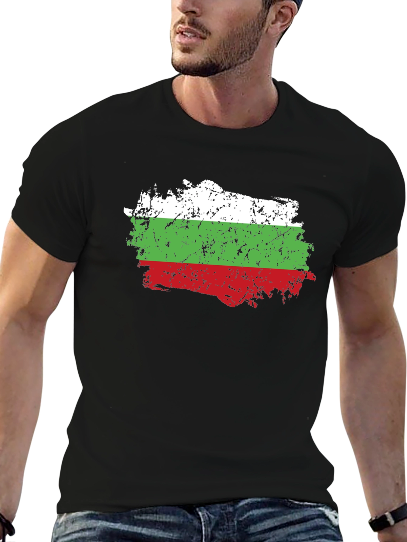 Bulgaria Flag Grunge T-Shirt | Patriotic Pride