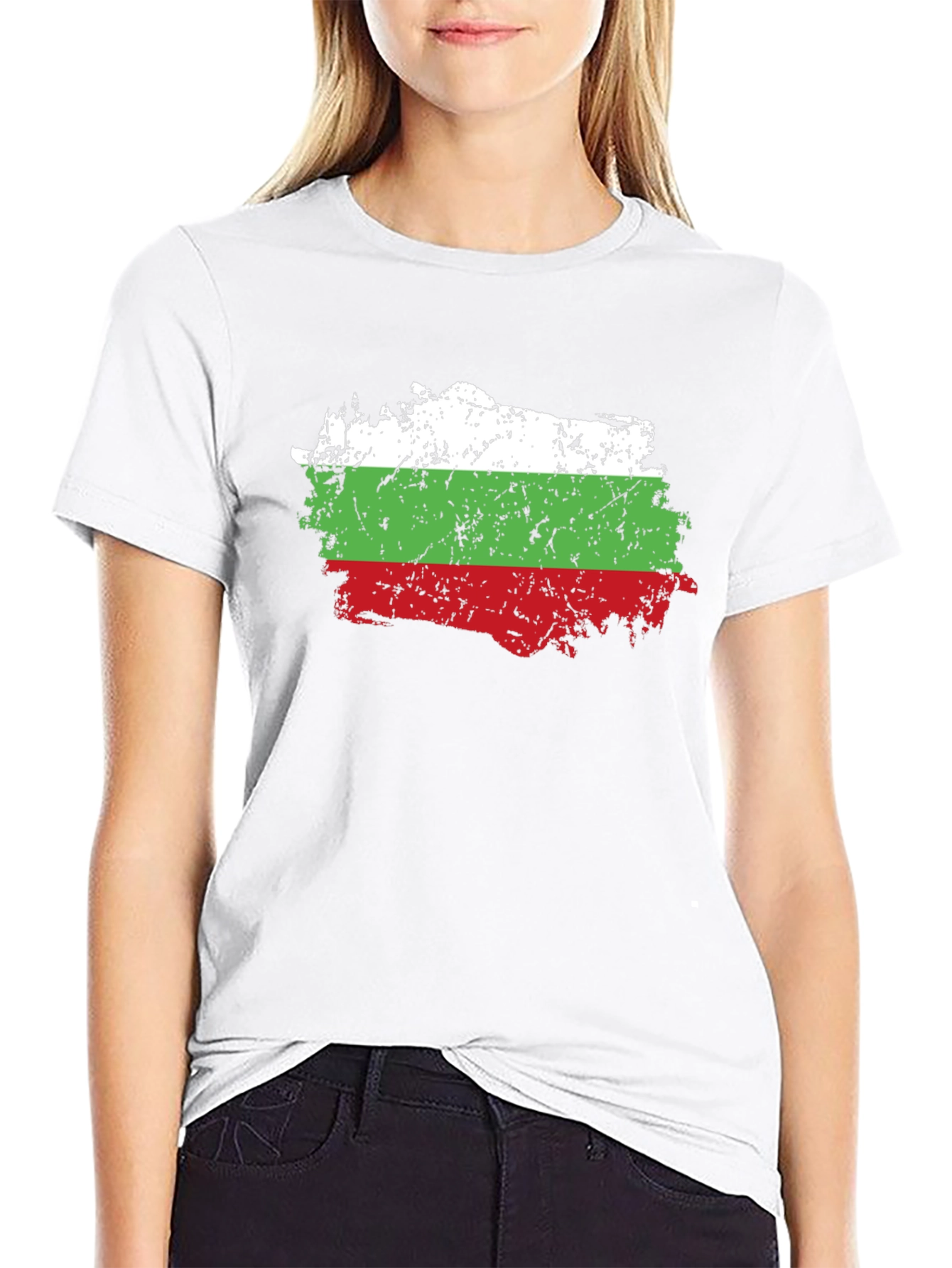 Bulgaria Flag Grunge T-Shirt | Patriotic Pride