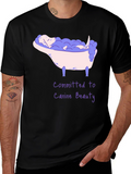 Canine Beauty T-Shirt - Dog in Bathtub Graphic Tee