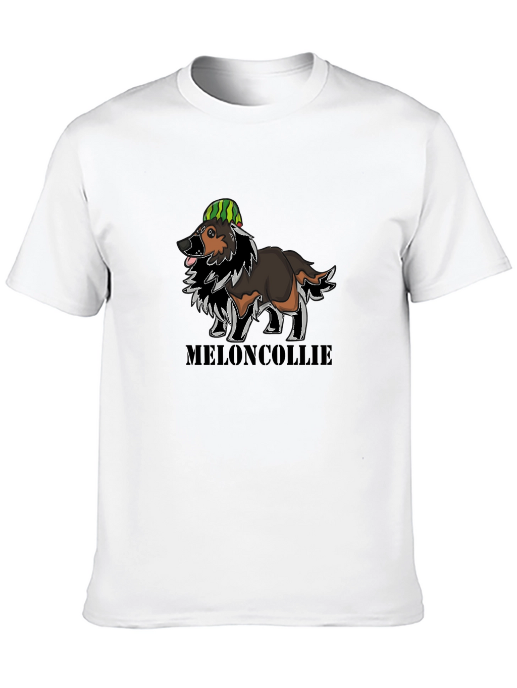Meloncollie Dog T-Shirt - Funny Collie Tee