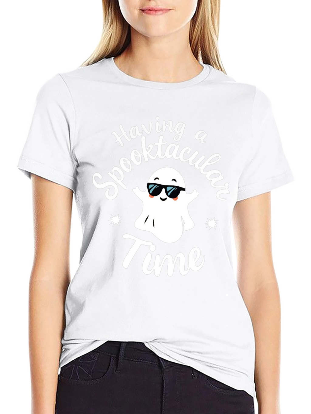 Spooktacular Time Halloween Ghost T-Shirt