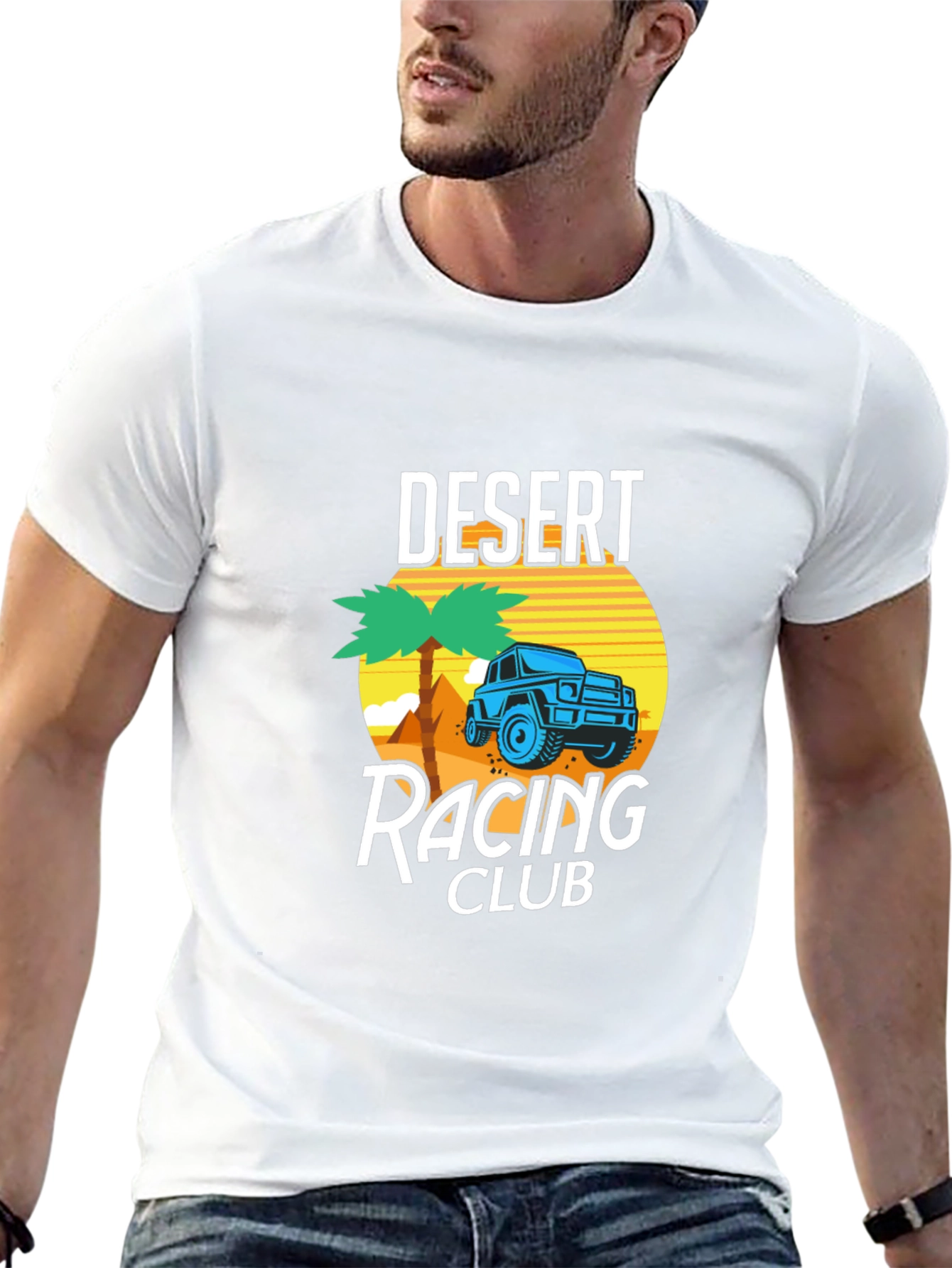 Desert Racing Club T-Shirt - Black