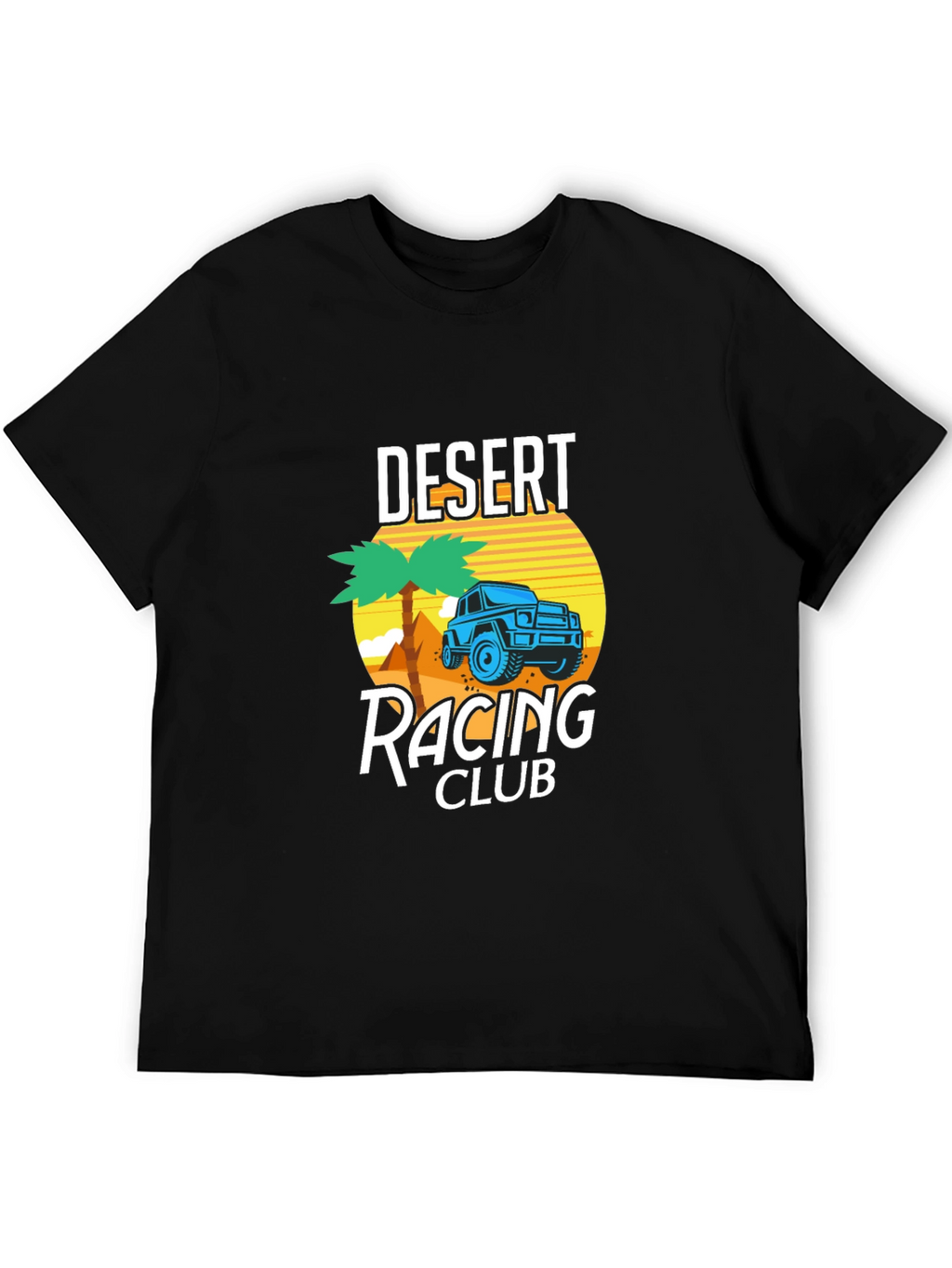 Desert Racing Club T-Shirt - Black