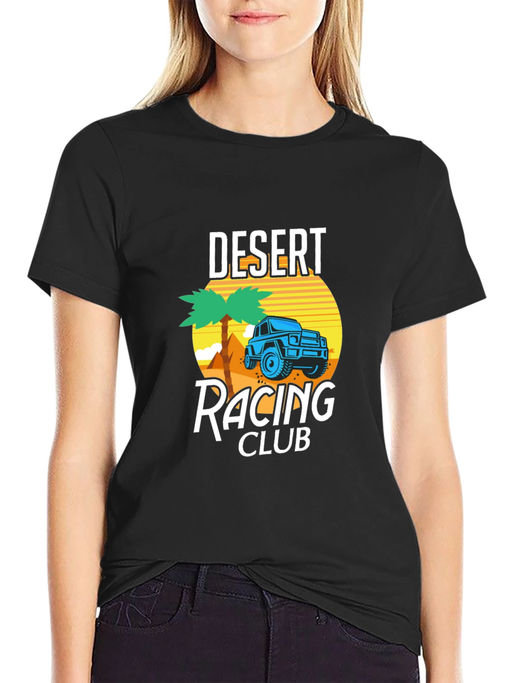 Desert Racing Club T-Shirt - Black