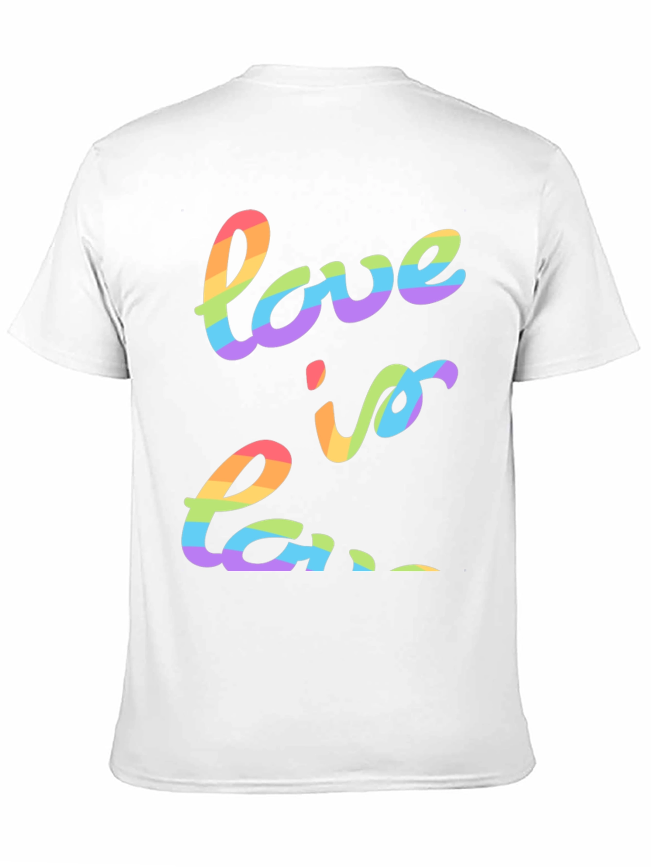 Love Is Love Rainbow Graphic Tee