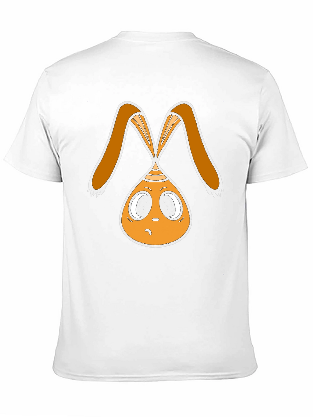Funky Bunny Graphic Tee - Black Cotton Casual Shirt