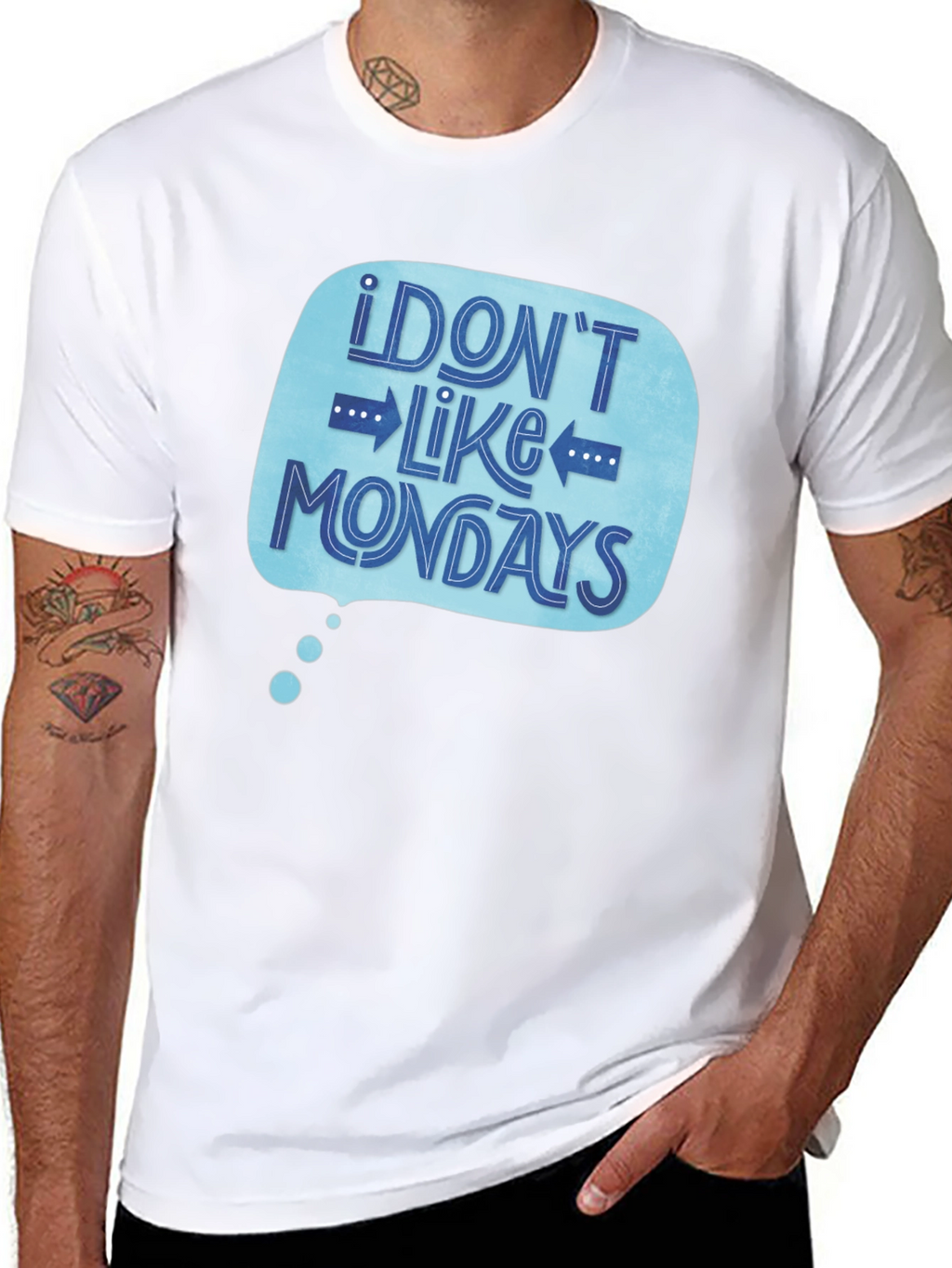 I Dont Like Mondays Graphic T-Shirt