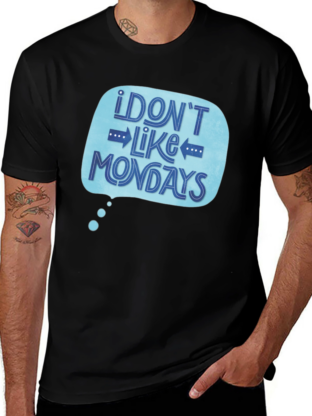 I Dont Like Mondays Graphic T-Shirt