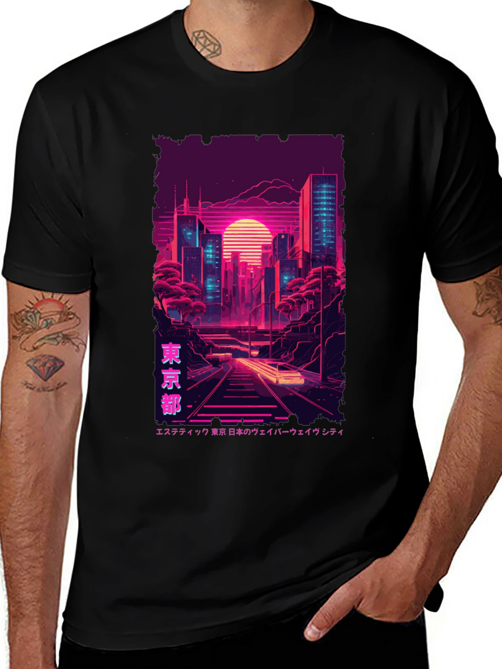 Tokyo Retro Wave T-Shirt