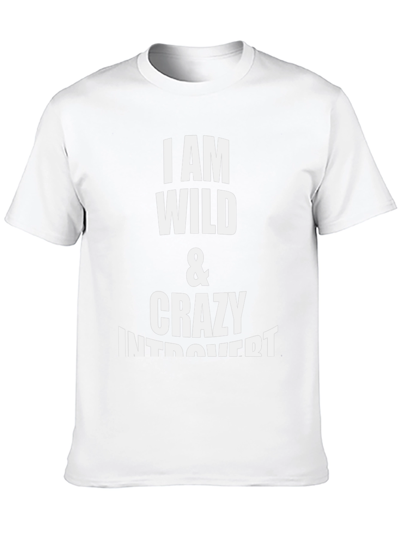 Wild & Crazy Introvert Graphic Tee