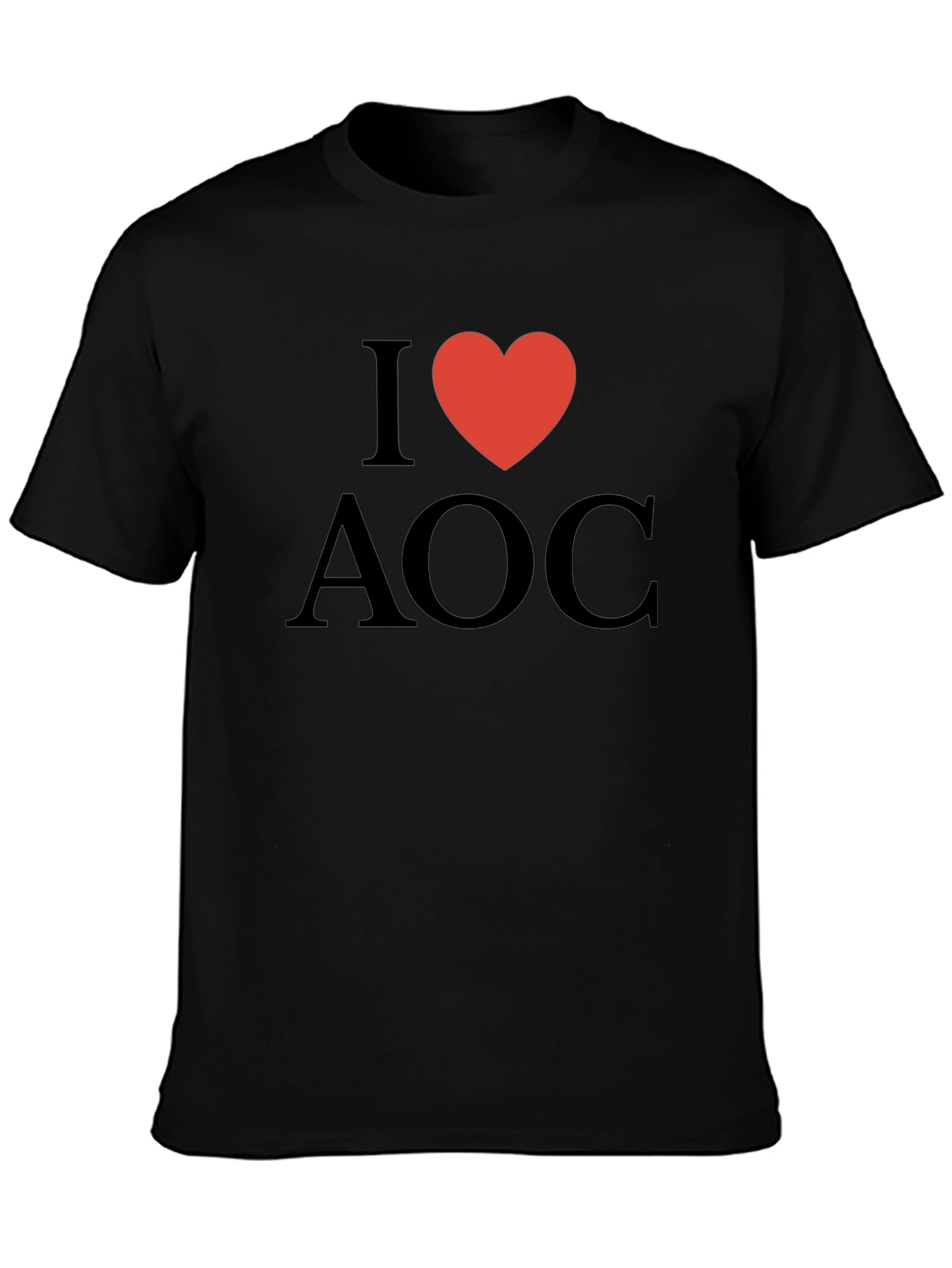 I Heart AOC T-Shirt - Black