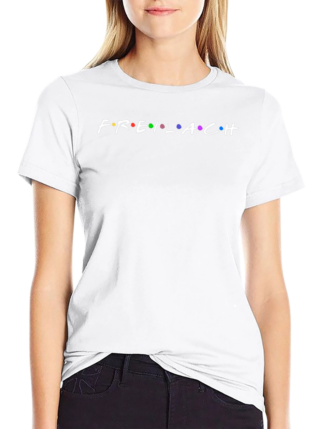Frelach Friends Style Black T-Shirt