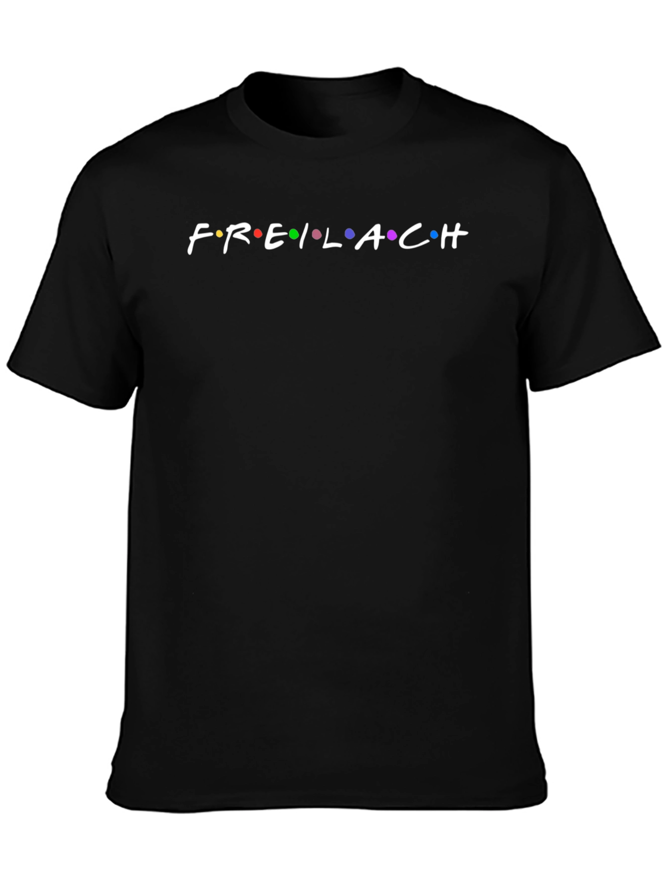 Frelach Friends Style Black T-Shirt