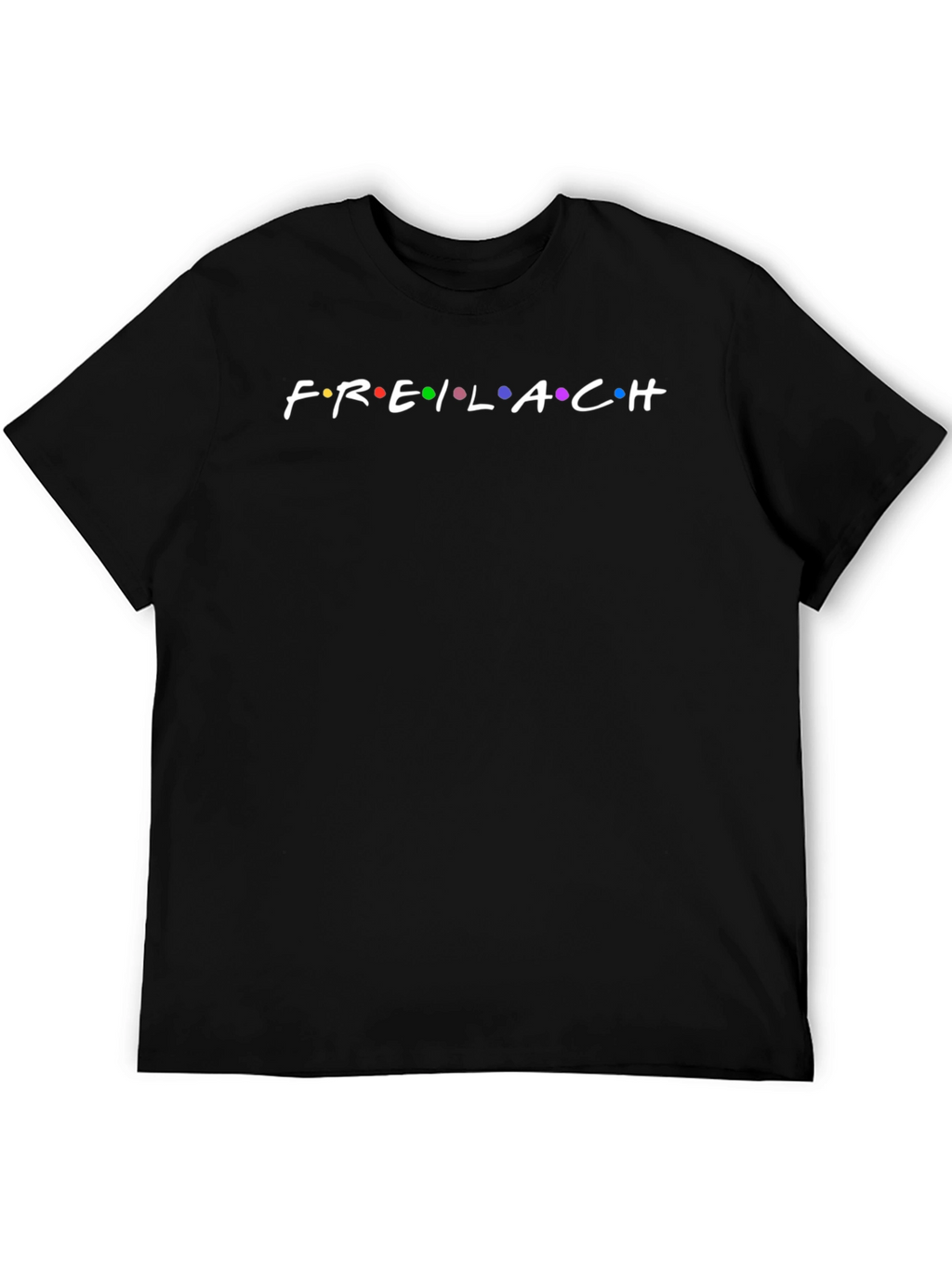 Frelach Friends Style Black T-Shirt