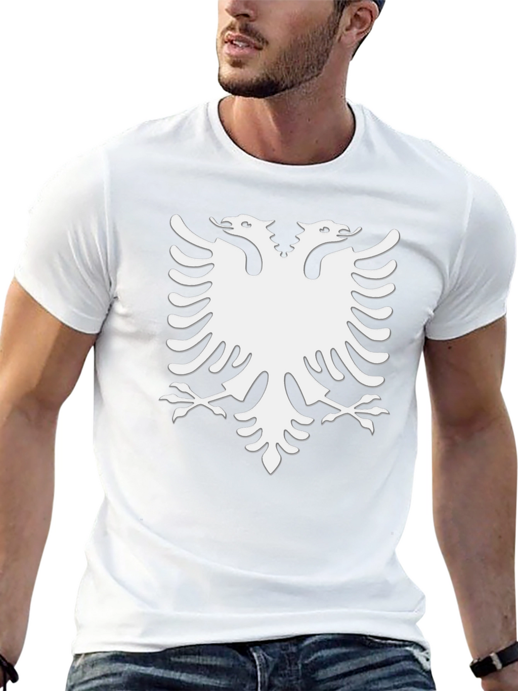 Albanian Eagle Black T-Shirt