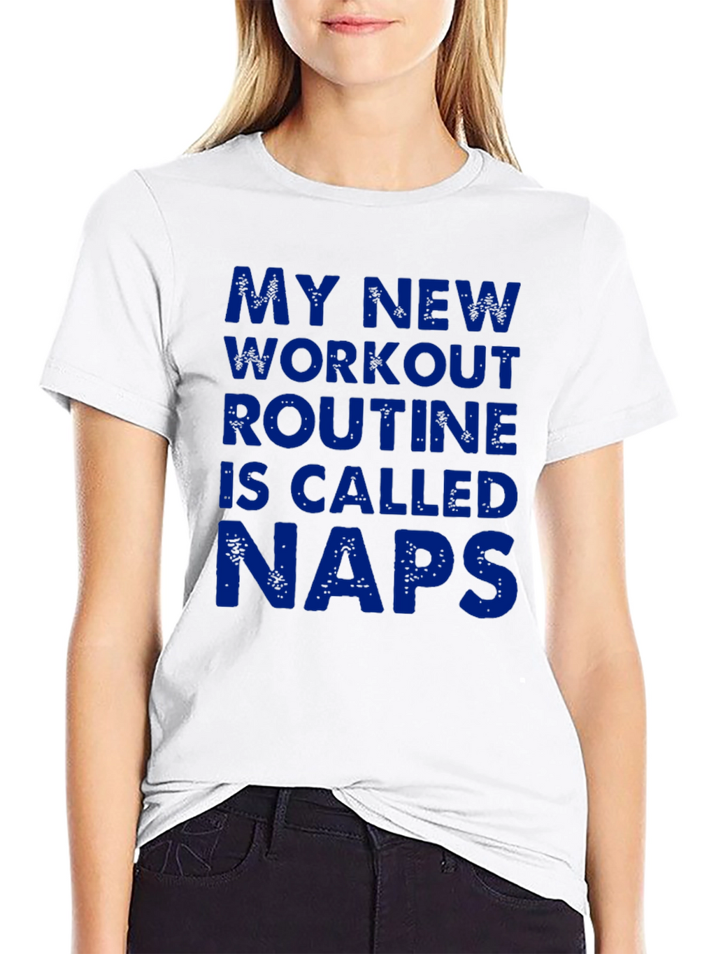 Funny Naps Workout Routine Graphic T-Shirt