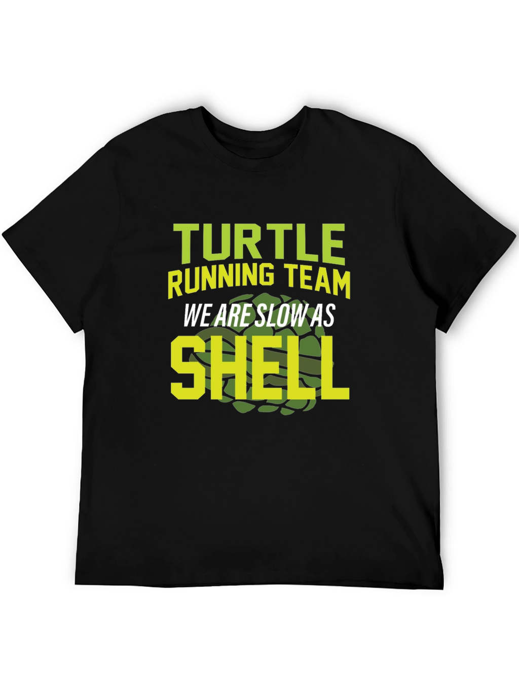 Turtle Running Team T-Shirt - Slow As Shell