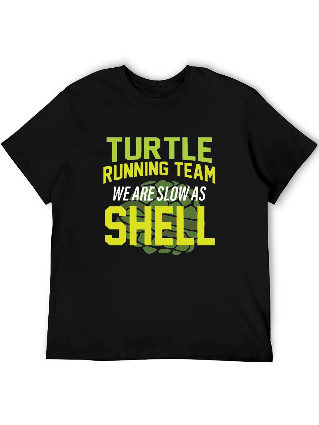 Turtle Running Team T-Shirt - Slow As Shell