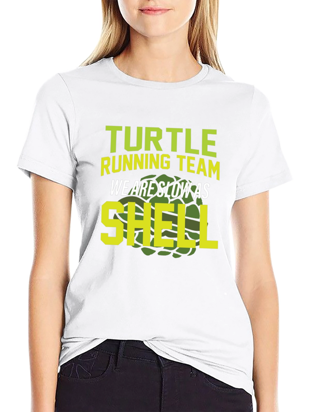 Turtle Running Team T-Shirt - Slow As Shell