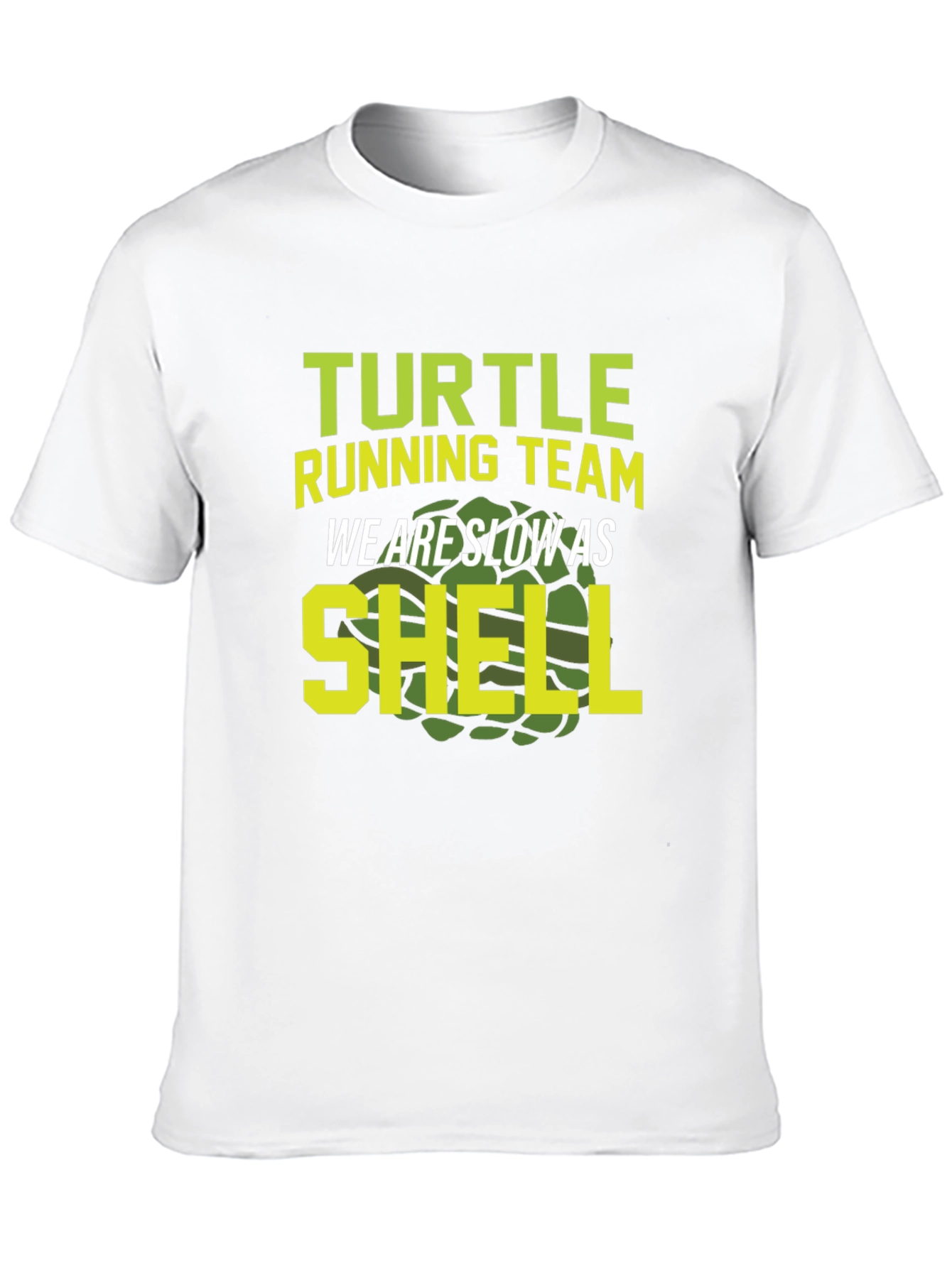 Turtle Running Team T-Shirt - Slow As Shell