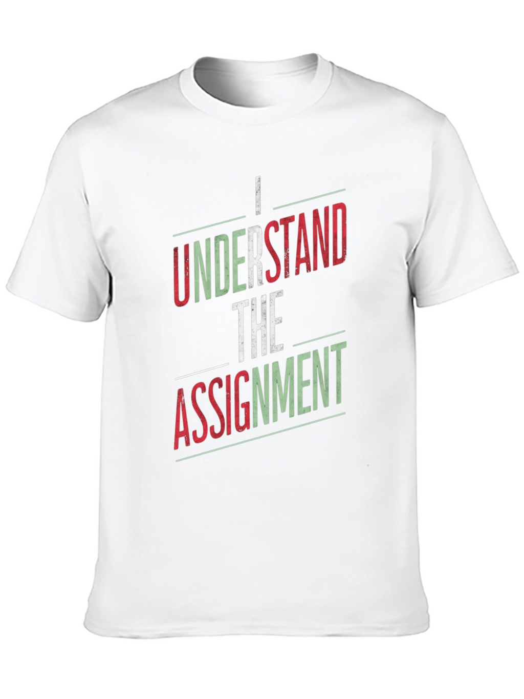 I Understand The Assignment T-Shirt