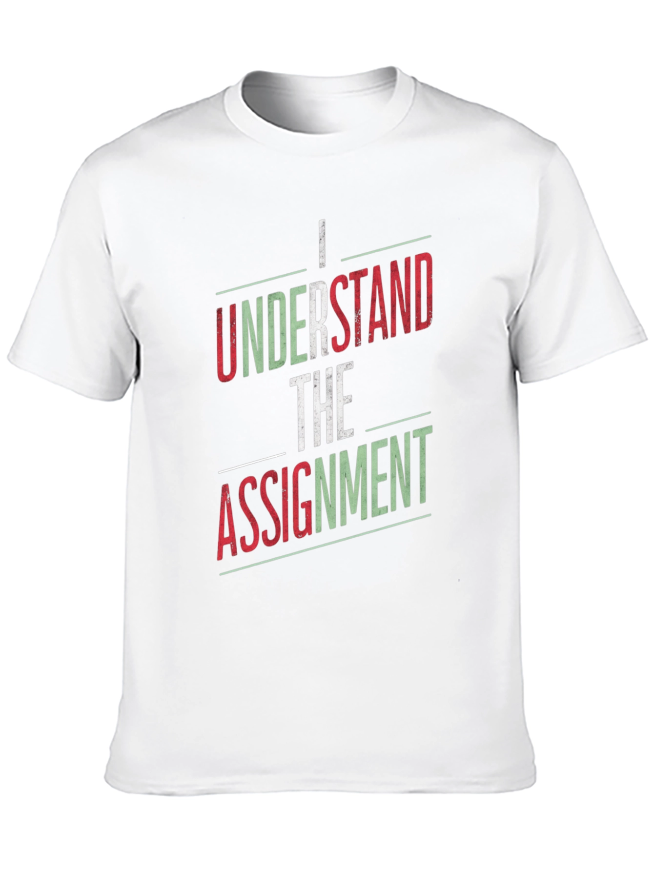 I Understand The Assignment T-Shirt