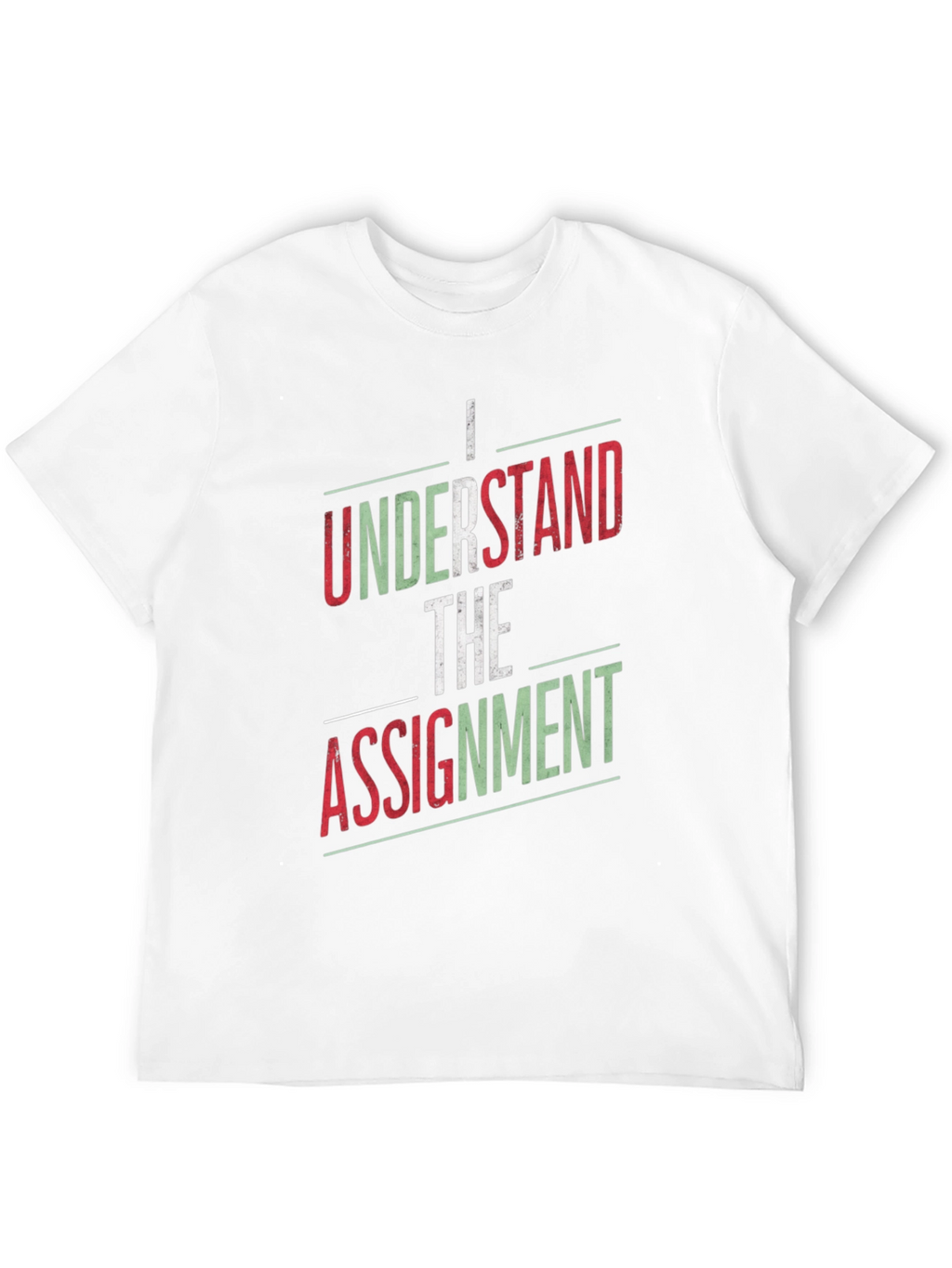 I Understand The Assignment T-Shirt