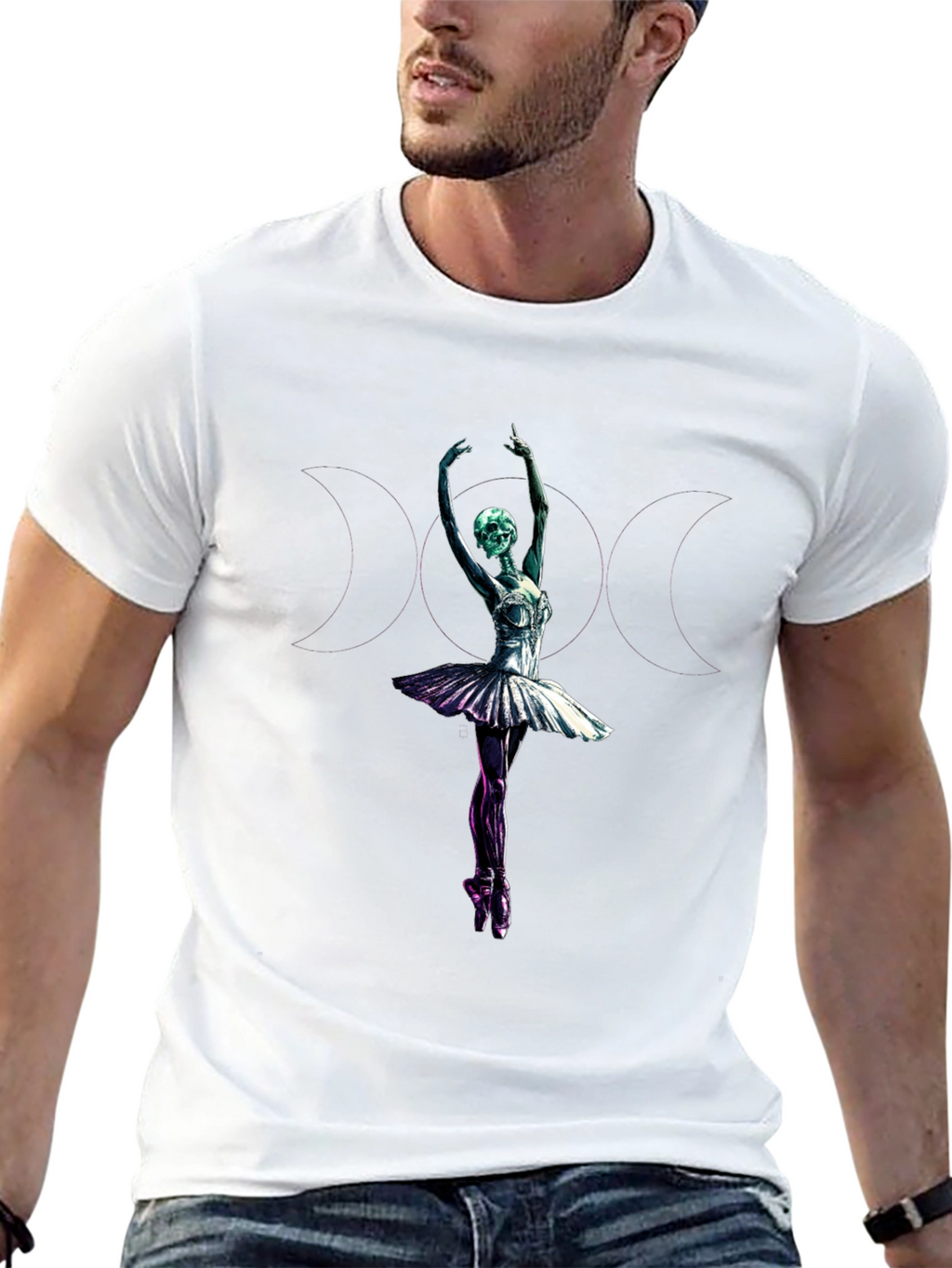 Skeleton Ballerina Graphic Tee