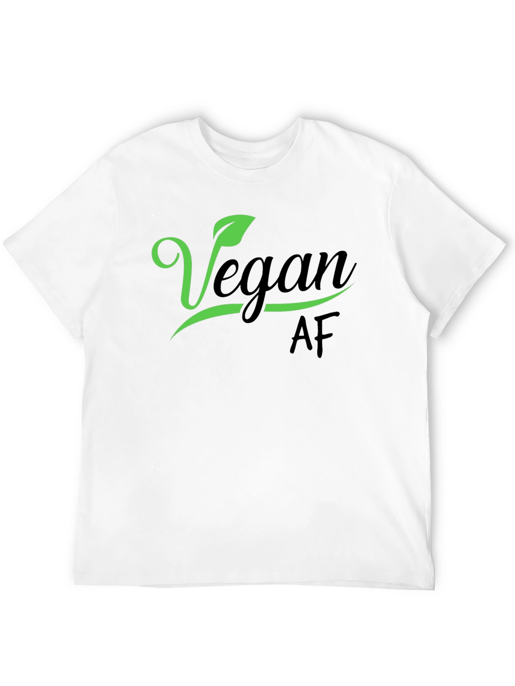 Vegan AF Black T-Shirt - Stylish & Trendy